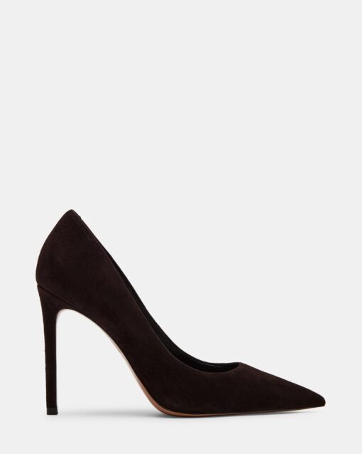 STEVE MADDEN Thrive décolleté suede marrone