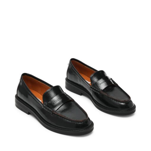 STEVE MADDEN Adison mocassino nero vernice
