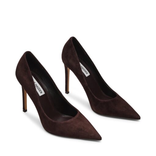 STEVE MADDEN Thrive décolleté suede marrone