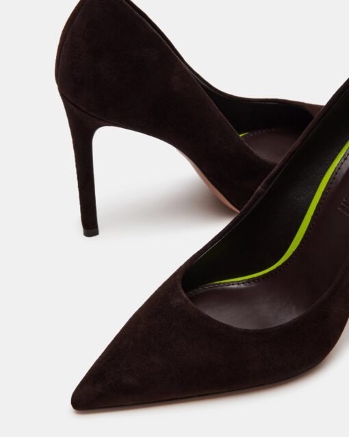 STEVE MADDEN Thrive décolleté suede marrone