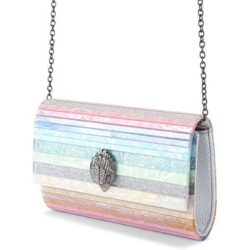 KURT GEIGER Party Eagle Clutch Blue Pal C