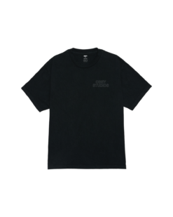 OBEY T-SHIRT STUDIOS OUTLINE PIGMENT TRUE VINTAGE BLACK