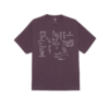 OBEY T-SHIRT Peace & Justice Statue Silver Grey