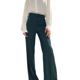 MERCI pantalone flared forest