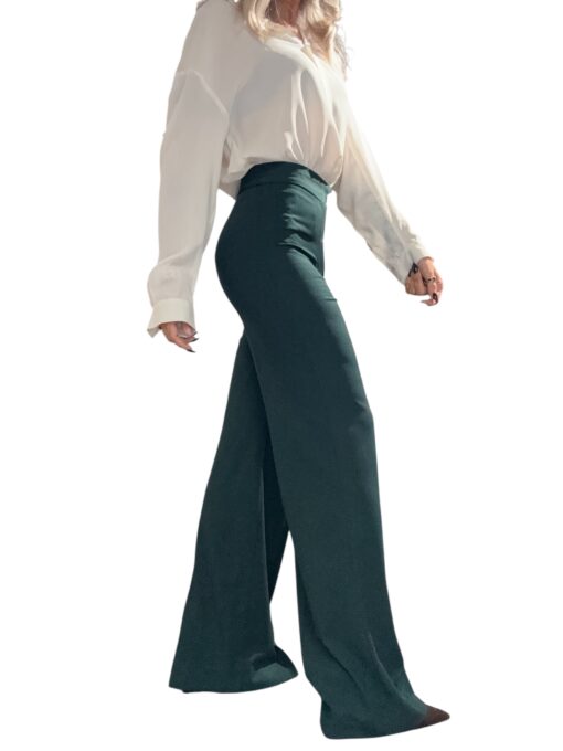 MERCI pantalone flared forest