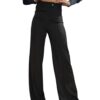MERCI Pantalone palazzo in jersey forest