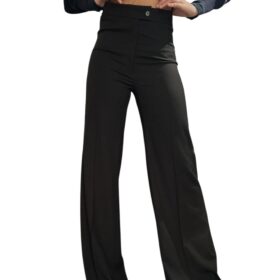 MERCI pantalone flared black