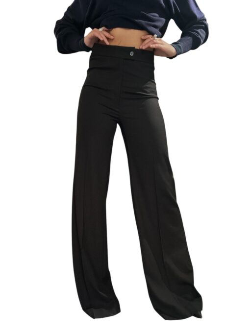 MERCI pantalone flared black