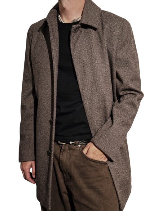 HAMAKI-HO Cappotto microfantasia BEIGE