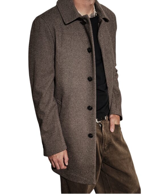HAMAKI-HO Cappotto microfantasia BEIGE