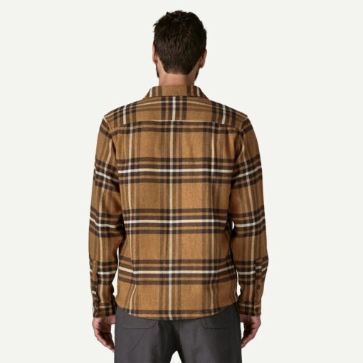 PATAGONIA Men’s Fjord Flannel Shirt Catch: Deer Brown