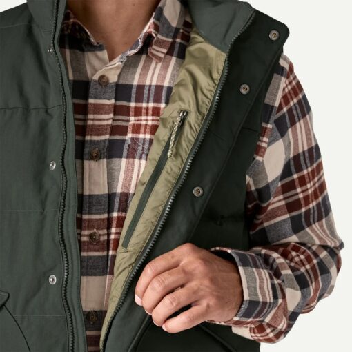 PATAGONIA Men’s Downdrift Vest Old Growth Green