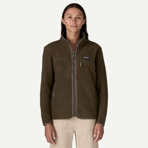PATAGONIA Women’s Retro Pile Fleece Jacket Otter Brown