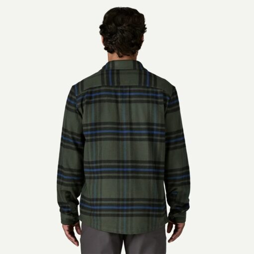 PATAGONIA Men’s Fjord Flannel Shirt Catch: Old Growth Green