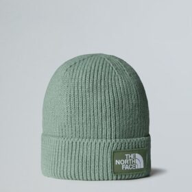 THE NORTH FACE Berretto con risvolto e logo box TNF Slate Moss-Bark Mist
