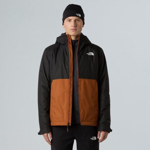 THE NORTH FACE Giacca imbottita Millerton da uomo Burnt Umber-TNF Black