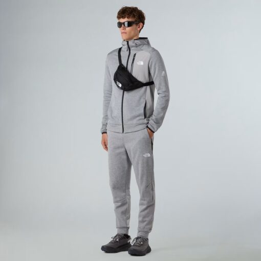 THE NORTH FACE Pile Mountain Athletics con cappuccio e cerniera integrale TNF Pale Grey Heather-Meld Grey