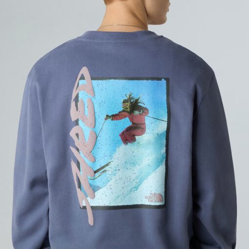 THE NORTH FACE Felpa NSE Slopes Relaxed Twilight Galaxy