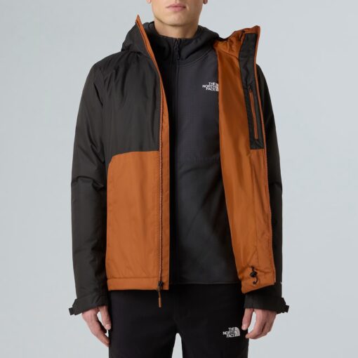 THE NORTH FACE Giacca imbottita Millerton da uomo Burnt Umber-TNF Black