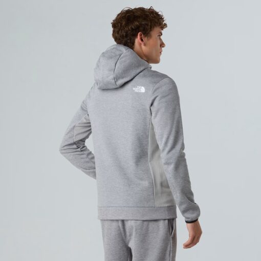 THE NORTH FACE Pile Mountain Athletics con cappuccio e cerniera integrale TNF Pale Grey Heather-Meld Grey