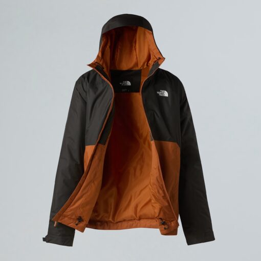 THE NORTH FACE Giacca imbottita Millerton da uomo Burnt Umber-TNF Black