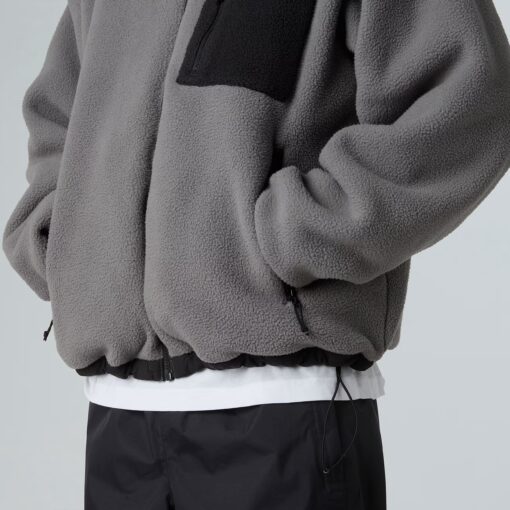 THE NORTH FACE Giacca in pile reversibile Yumiori da uomo TNF Black-Smoked Pearl