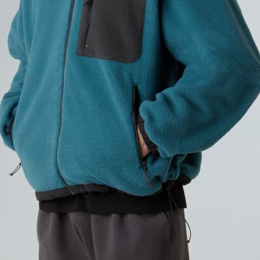 THE NORTH FACE Giacca in pile reversibile Yumiori da uomo Space-Asphalt Grey