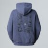 THE NORTH FACE Pile Mountain Athletics con cappuccio e cerniera integrale TNF Pale Grey Heather-Meld Grey