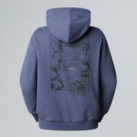 THE NORTH FACE Felpa con cappuccio Powder Days Relaxed Graphic Twilight Galaxy Asphalt Grey