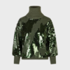 Sandro Ferrone Maglia ricamata con paillettes