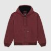 DICKIES Giacca canvas con cappuccio Hilham Burgundy