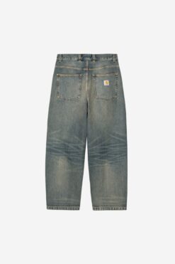 CARHARTT WIP Brandon Pant Blue Worn washed